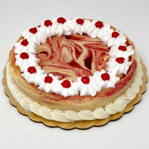 Cheesecake, Strawberry Swirl